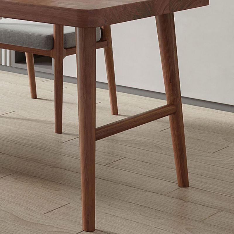 Zeitgenössischer Kiefern Büroschreibtisch gebogener Schreibtisch für Büro