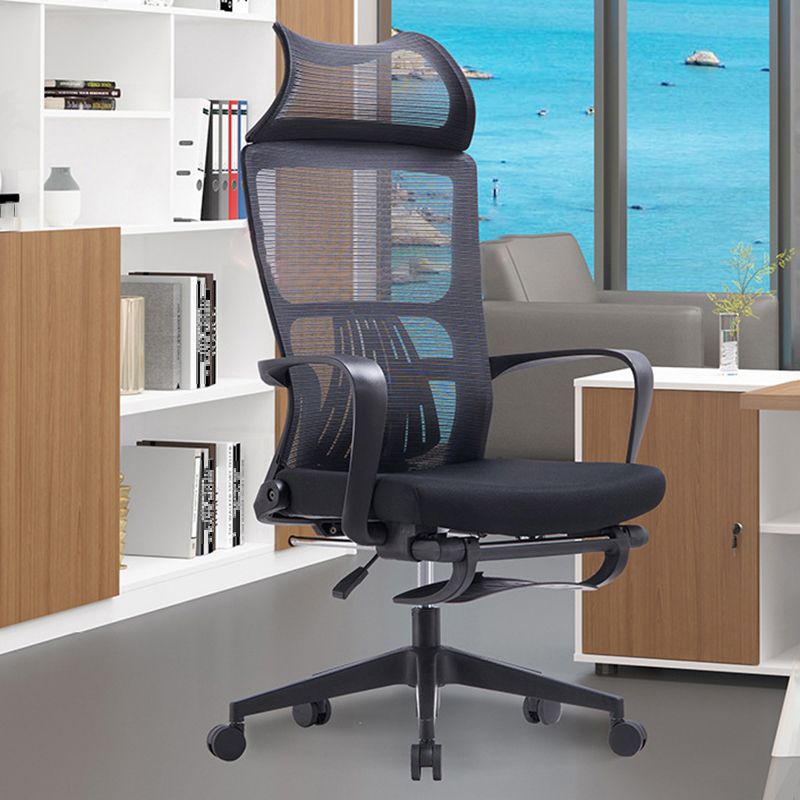 Contemporary Desk Chair Breathable AirGrid Mid-Back Office Chair Clearhalo 'furn' 'furn_office_chair' 'Furniture' 'Office Chairs' 'Office Furniture' 'office_chair' 1200x1200_ed4640a2-9f33-4517-9655-3e21121023f8