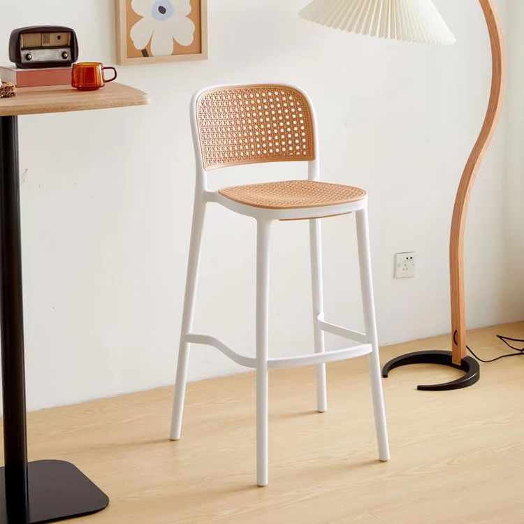 Contemporary Bar Stool Armless Plastic Low Back Counter Chair with Footrest Clearhalo 'Bar Furniture' 'Bar Stools' 'bar_stools' 'furn' 'furn_bar_stools' 'furniture_bar_stools' 'Kitchen & Dining Furniture' 'kitchen&dining_furn' 'kitchen' 'kitchen_furn' Furniture' 1200x1200_ed47fb17-3cd0-40fc-be67-b93345969378