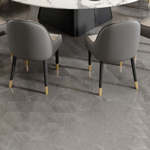 Modern 1/6/7/13 stukken meubels ronde stenen dinerset in het wit