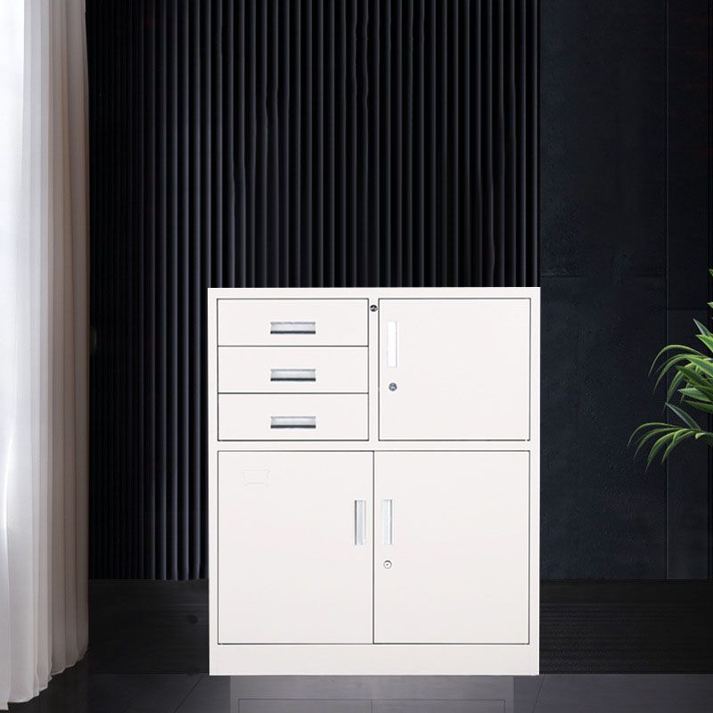 Moderne Stahlschrankverriegelungsschubladen und Aufbewahrungsschrank