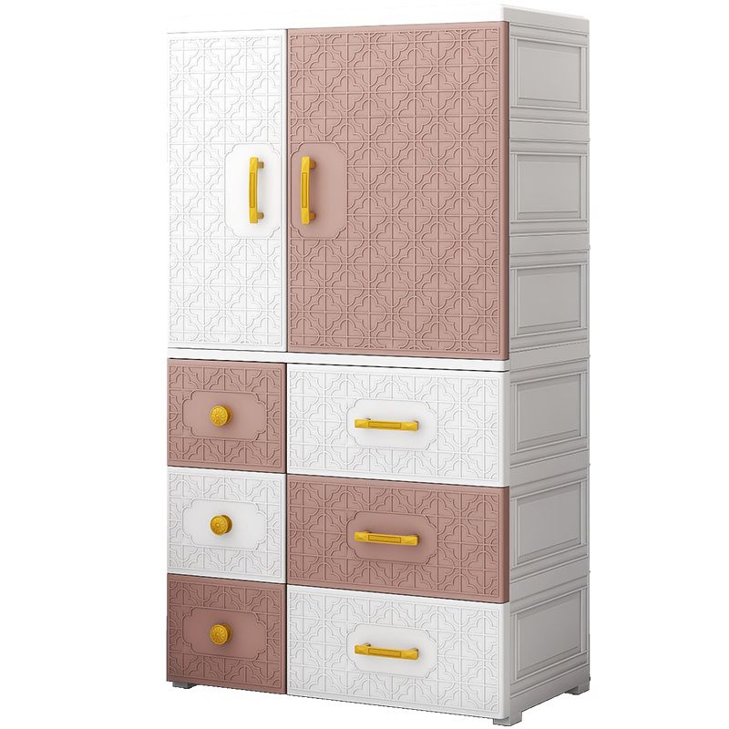 Armoire de style contemporain armoire en plastique armoire de garde-robe