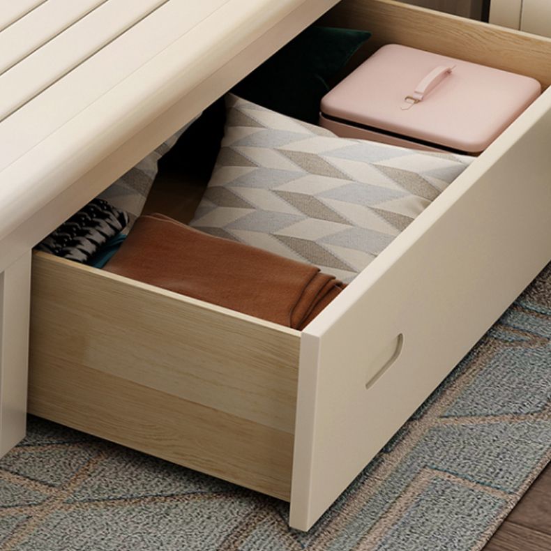 Victoriaans verstelbare hoogte bed gestoffeerd hoofdeinde standaardbed