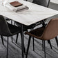 Simplicity Style Furniture Rectangle Stone Dining Room Table for Dining Room Clearhalo 'Dining Tables & Seating' 'Dining Tables' 'dining_table' 'furn' 'furn_dining_table' 'Furniture' 'Kitchen & Dining Furniture' 1200x1200_ed577014-ad62-4556-8d5e-34410cff93b2