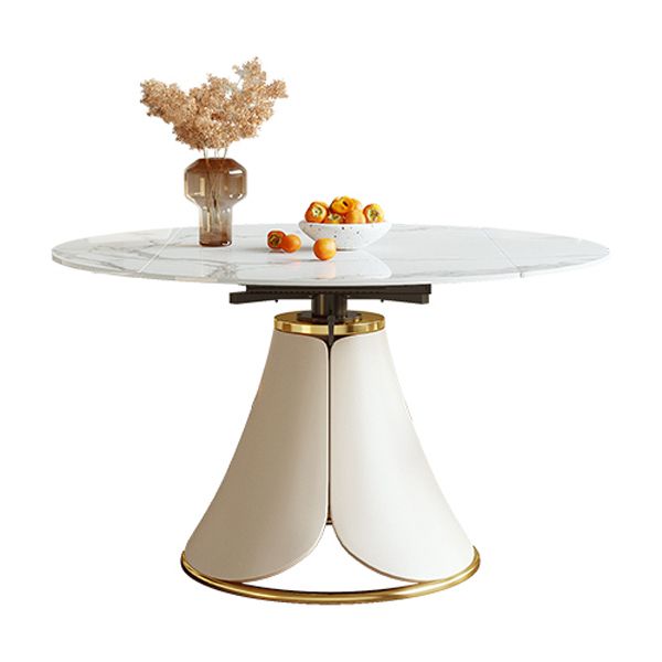 1/4/5/7 Pieces Nordic Dining Set Sintered Stone Dining set with Leather Chairs Clearhalo 'Dining Room Sets' 'Dining Tables & Seating' 'dining_room_set' 'furn' 'furn_dining_room_set' 'Furniture' 'furniture_dining_room_set' 'Kitchen & Dining Furniture' 'kitchen&dining_furn' 'kitchen' 1200x1200_ed57b321-acfe-4fc1-bd63-95b5b443842b