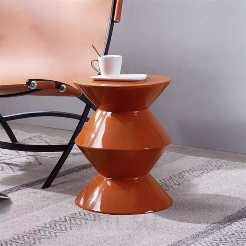 No Distressing Plastic Pedestal Modern Round 1 Coffee Table for Bedroom Clearhalo 'Coffee & Accent Tables' 'Coffee Tables' 'coffee_tables' 'furn' 'furn_coffee_tables' 'Furniture' 'Living Room Furniture' 1200x1200_ed58c133-c340-4372-8adc-5cd62a7f0876