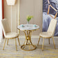 Round Table Dinette Table Traditional Luxury Dinner Room Table for Indoor Clearhalo ' dining_table' 'Dining Tables & Seating' 'Dining Tables' 'furn' 'furn_dining_table' 'Furniture' 'furniture_dining_table' 'Kitchen & Dining Furniture' 'kitchen&dining_furn' 'kitchen' 'kitchen_dining_table' 1200x1200_ed590f19-4d5d-4f47-b3eb-94f18589781c