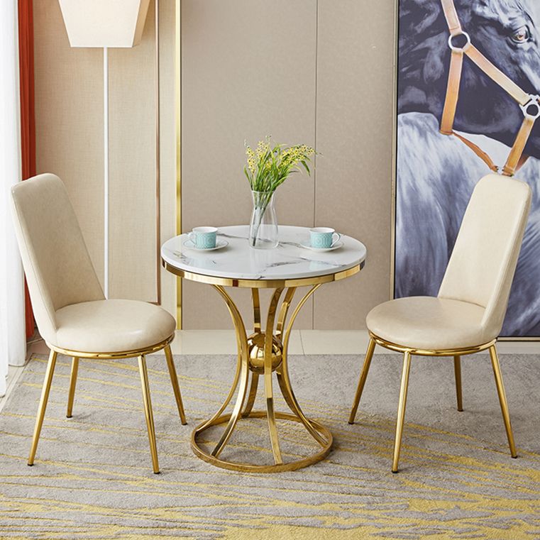 Round Table Dinette Table Traditional Luxury Dinner Room Table for Indoor Clearhalo ' dining_table' 'Dining Tables & Seating' 'Dining Tables' 'furn' 'furn_dining_table' 'Furniture' 'furniture_dining_table' 'Kitchen & Dining Furniture' 'kitchen&dining_furn' 'kitchen' 'kitchen_dining_table' 1200x1200_ed590f19-4d5d-4f47-b3eb-94f18589781c