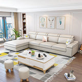 Scandinavian Pillow Top Arm Sectional with Storage for Living Room Clearhalo 'furn' 'furn_sectionals' 'Furniture' 'furniture_sectionals' 'Living Room Furniture' 'Sectionals' 1200x1200_ed5b9935-bbae-424e-ae85-4a8a480ab1eb