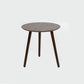 Table d'appoint d'appoint pour canapé scandinave, table d'appoint à trois broches, table d'appoint ronde