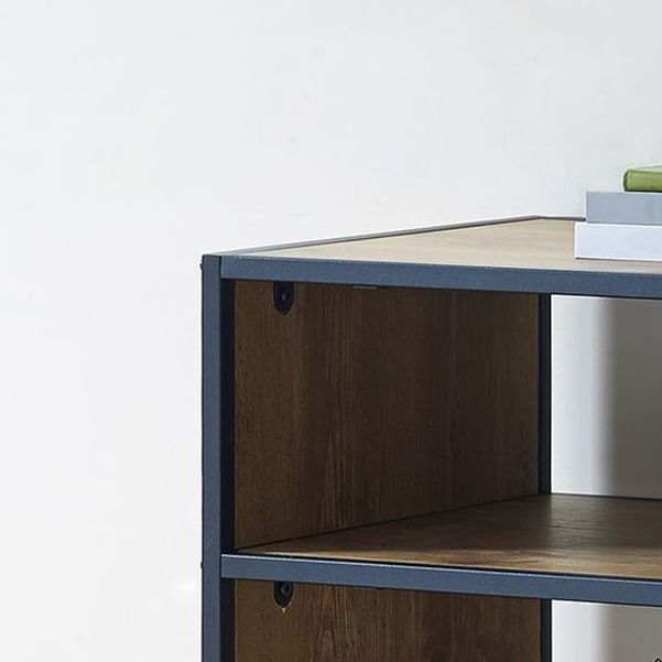 Mid-Century Modern Console Accent Table Antique Finish Sofa Console Table in Wood Clearhalo 'Console Tables' 'console_tables' 'Entry & Mudroom Furniture' 'furn' 'furn_console_tables' 'Furniture' 1200x1200_ed62aa31-ec1d-486f-9688-1b3963d81d39