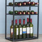 Modern Floor Wine Holder Rack Stemware Holder Metal Wine Rack Clearhalo 'furn' 'furn_wine_racks' 'Furniture' 'Kitchen & Dining Furniture' 'Wine Racks' 'wine_racks' 1200x1200_ed62cdb3-1457-42dd-be56-3c19c5cae690