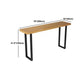 Industrial Bar Table Set 1/7 Pieces Rectangle Pine Wood Counter Table with High Stools Clearhalo 'Bar Furniture' 'furn' 'furn_home_bar_bar_sets' 'Furniture' 'Home Bars & Bar Sets' 'home_bar_bar_sets' 'Kitchen & Dining Furniture' 1200x1200_ed63b6bf-e69a-484e-91bf-941c34f4e339