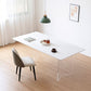 Modern 1/2/5 Pieces Dining Set Acrylic Base Double Pedestal Dinette Set Clearhalo 'Dining Room Sets' 'Dining Tables & Seating' 'dining_room_set' 'furn' 'furn_dining_room_set' 'Furniture' 'Kitchen & Dining Furniture' 1200x1200_ed647694-79bf-4120-9d59-6532788c58af
