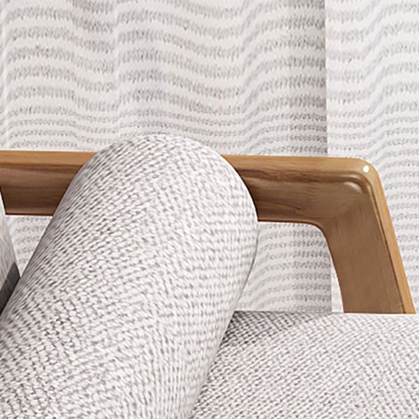 Scandinavian Removal Upholstered Chaise Lounge Couch Two Arms Chaise