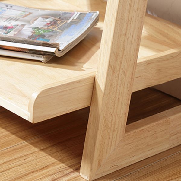 Leiter Bücherregal Modernes Holzbuchregal für Wohnzimmer 55.1 "H