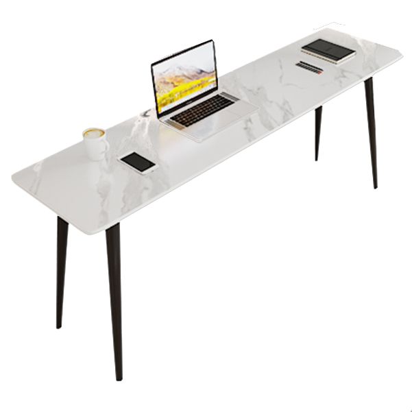 Industrial Rectangular Writing Desk Home Stone Office Desk with Metal Legs Clearhalo 'furn' 'furn_office_desk' 'Furniture' 'Office Desks' 'Office Furniture' 'office_desk' 1200x1200_ed6bccf5-2f32-4d4d-8ea5-a89de35f669c