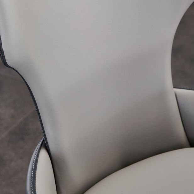 Hedendaagse stijl metalen stoelen armstoelen voor keuken met metalen benen