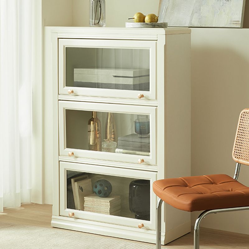 Libreria in legno contemporanea della libreria standard bianca con scaffali