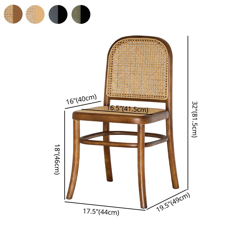 Traditional Dining Armless Chair Open Back Side Chairs with Wooden Legs Clearhalo ' kitchen&dining_furn' 'Dining Chairs' 'Dining Tables & Seating' 'dining_chair' 'furn' 'furn_dining_chair' 'Furniture' 'furniture_dining_chair' 'Kitchen & Dining Furniture' 'kitchen' 1200x1200_ed6dd012-85ef-4c45-ad5a-3059c56d0aae