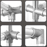 Metallgarderobe Armoire mit Regalen zeitgenössischer Kleiderschrankschrank