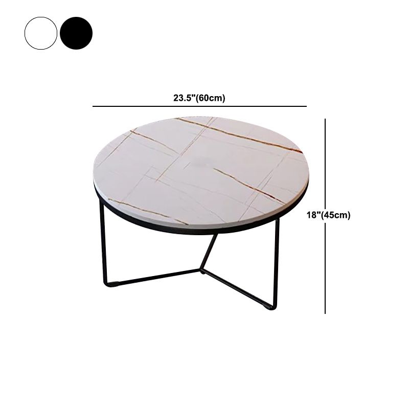 Frame 1 tavolino ardesia tavolino rotondo per soggiorno