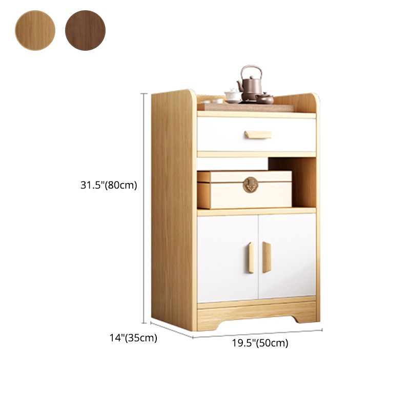 Modern Style Side Board Engineered Wood Sideboard for Dining Room Clearhalo 'buffet_sideboard' 'Buffets & Sideboards' 'furn' 'furn_buffet_sideboard' 'Furniture' 'Kitchen & Dining Furniture' 1200x1200_ed701af6-5f6d-4011-81bc-71ac5d85b652