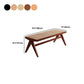 15 Inch Wide Modern Entryway Bench Wood Seating Bench with Legs Clearhalo 'Benches' 'Chairs & Seating' 'furn' 'furn_benches' 'Furniture' 'Living Room Furniture' 1200x1200_ed7751bf-c340-4320-a469-b5945c4e91d1