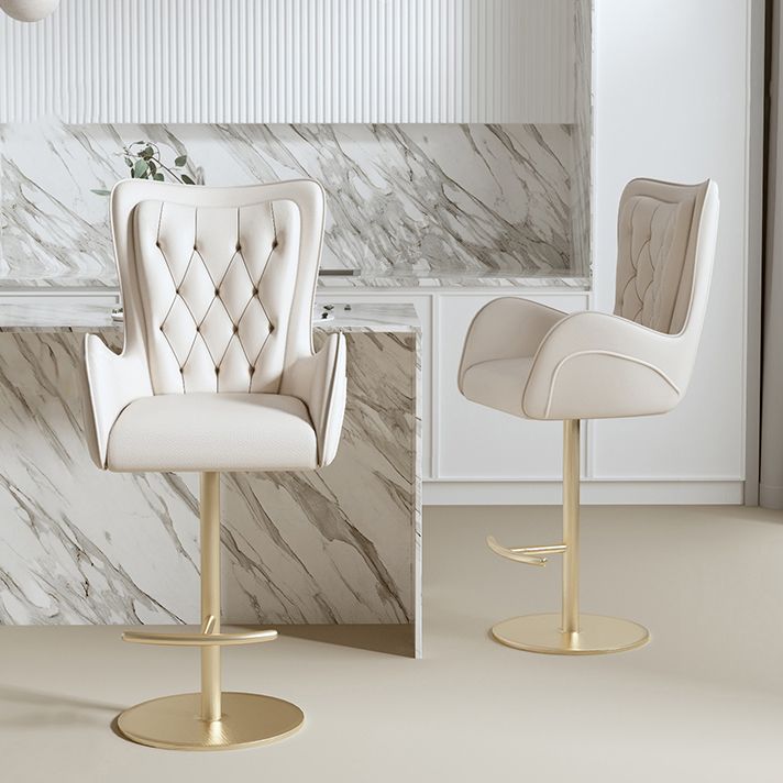 Sgabello da bar in metallo in metallo industriale.