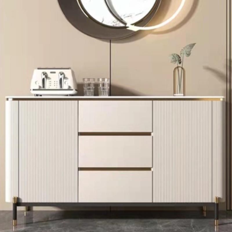 Sintered Stone Storage Cabinet Luxury Rectangle Sideboard for Home Clearhalo 'buffet_sideboard' 'Buffets & Sideboards' 'furn' 'furn_buffet_sideboard' 'Furniture' 'Kitchen & Dining Furniture' 1200x1200_ed787e80-a57f-40c1-8fbb-f0de6fef69f5