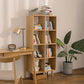 Natural Scandinavian Etagere Bookshelf White Oak Open Bookcase Clearhalo 'Bookcases' 'furn' 'furn_bookcases' 'Furniture' 'furniture_bookcases' 'Office Furniture' 1200x1200_ed7d14a2-7222-4efb-baaf-e70322df18a2