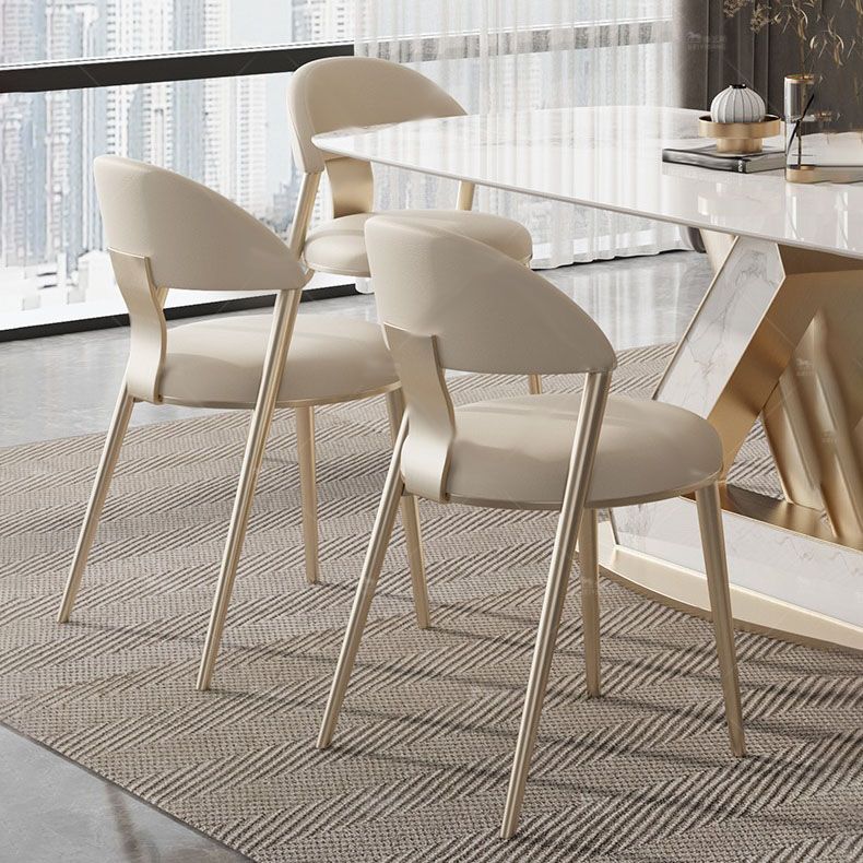 Luxury 1/4/5/7/9 Pieces Dining Set Sintered Stone Dining Table with Leather Chairs Clearhalo 'Dining Room Sets' 'Dining Tables & Seating' 'dining_room_set' 'furn' 'furn_dining_room_set' 'Furniture' 'furniture_dining_room_set' 'Kitchen & Dining Furniture' 1200x1200_ed7da122-5b55-4503-b4c9-defa1edd7fb2