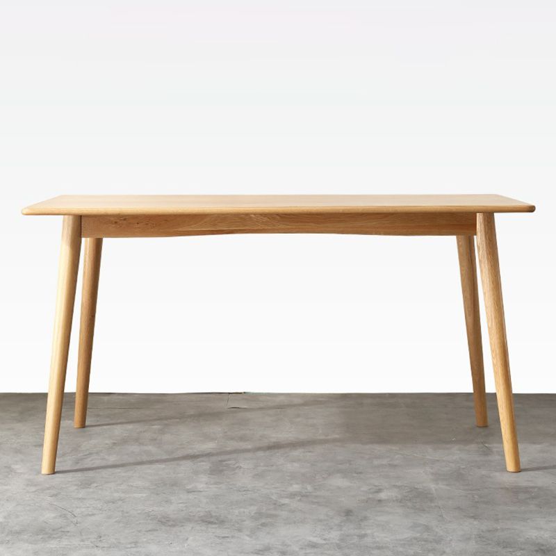 Modern Rectangle Dining Table Solid Wood Dining Table with 4 Legs for Home Use Clearhalo ' dining_table' 'Dining Tables & Seating' 'Dining Tables' 'furn' 'furn_dining_table' 'Furniture' 'furniture_dining_table' 'Kitchen & Dining Furniture' 'kitchen&dining_furn' 'kitchen' 'kitchen_dining_table' 1200x1200_ed7ebb4a-bef7-421c-9482-303f9f60152e