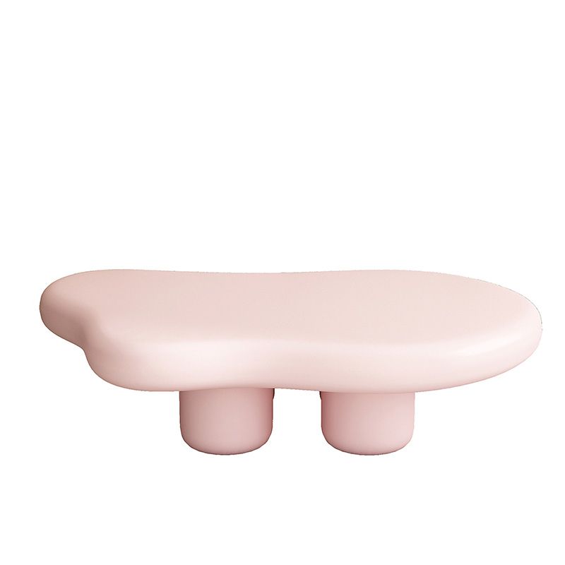 Solid Wood 4 Legs Coffee Table Minimalist Nordic Style Coffee Table