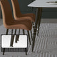 Modern Sintered Stone Dinner Table Round Table with Black Frame for Kitchen Clearhalo ' dining_table' 'Dining Tables & Seating' 'Dining Tables' 'furn' 'furn_dining_table' 'Furniture' 'furniture_dining_table' 'Kitchen & Dining Furniture' 'kitchen&dining_furn' 'kitchen' 'kitchen_dining_table' 1200x1200_ed8cb5d1-4eaf-45b2-9f3f-8ec4b050d252
