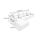108.66"L x 64.96"W x 35.43"H 4-seat Sofa Cushion Back Scooped Arm Sectionals with Storage Clearhalo 'furn' 'furn_sectionals' 'Furniture' 'furniture_sectionals' 'kitchen' 'kitchen_sectionals' 'Living Room Furniture' 'Sectionals' 1200x1200_ed8dcf1f-8351-43f0-9838-ef5ad7188fd2