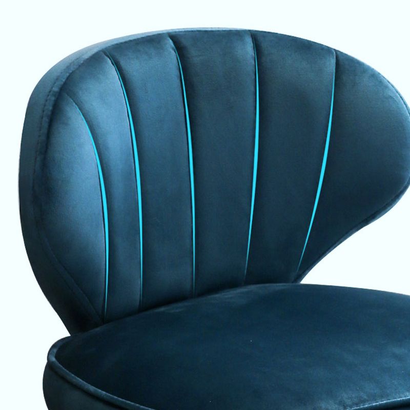 Modern Armless Backrest Counter Stool Iron Study Bar Stool with Cushion and Pedal Clearhalo 'Bar Furniture' 'Bar Stools' 'bar_stools' 'furn' 'furn_bar_stools' 'Furniture' 'furniture_bar_stools' 'Kitchen & Dining Furniture' 1200x1200_ed8eaf8c-2c3a-4e0e-9f7b-385bf542e8fd