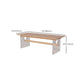 Industrial Trestle Dining Table Pine Wood Table for Dining Room Clearhalo 'Dining Tables & Seating' 'Dining Tables' 'dining_table' 'furn' 'furn_dining_table' 'Furniture' 'Kitchen & Dining Furniture' 1200x1200_ed914559-8c8d-4ed6-9954-0b0f7083fbd5