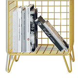 Closed Back Standard Bookshelf Metal Shelves Included Bookcase