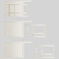 Tropical Coffee Table Glass Top Round Frame Coffee Cocktail Table Clearhalo 'Coffee & Accent Tables' 'Coffee Tables' 'coffee_tables' 'furn' 'furn_coffee_tables' 'Furniture' 'Living Room Furniture' 1200x1200_ed93c1e0-6c62-4bd9-bfa9-cfc3c04665f3