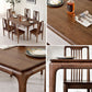 Traditional Solid Wood Dining Room Set with Rectangle Table Dining Table Furniture for Home Clearhalo 'Dining Room Sets' 'Dining Tables & Seating' 'dining_room_set' 'furn' 'furn_dining_room_set' 'Furniture' 'furniture_dining_room_set' 'Kitchen & Dining Furniture' 'kitchen&dining_furn' 'kitchen' 1200x1200_ed942377-4db3-4fd5-abd7-04bf45d4ef62
