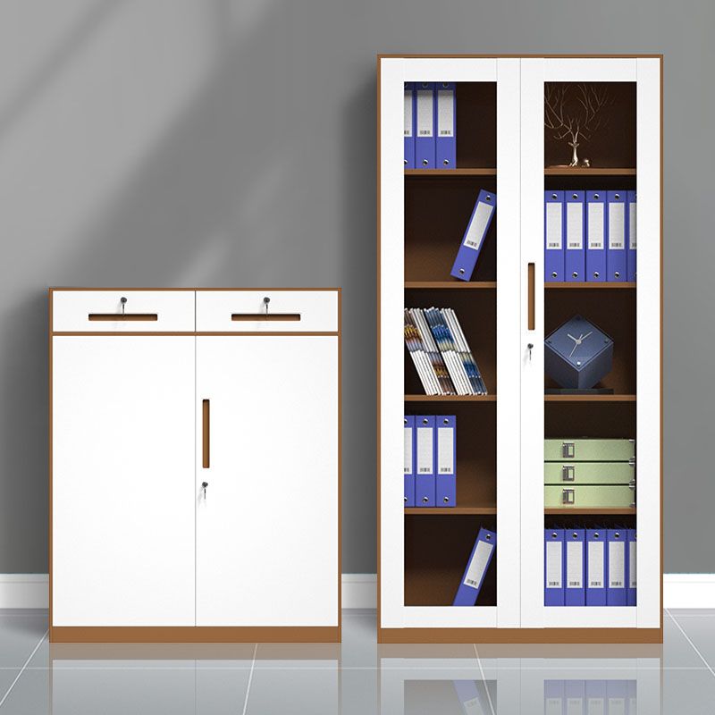 Zeitgenössische Aktenschränke Stahlrahmen feuerfeste vertikale Aktenschränke mit Sperre