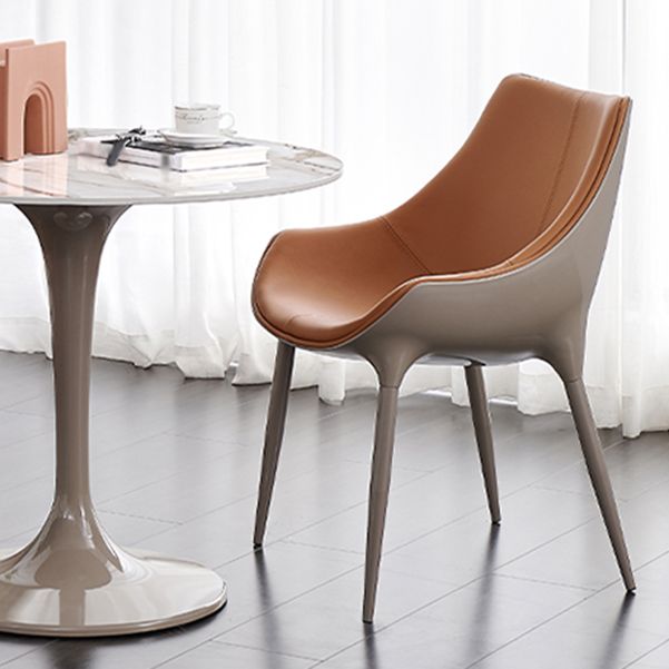 Modern 1/2/3 Pieces Dining Set Round Sintered Stone Dining Table Set Clearhalo 'Dining Room Sets' 'Dining Tables & Seating' 'dining_room_set' 'furn' 'furn_dining_room_set' 'Furniture' 'furniture_dining_room_set' 'Kitchen & Dining Furniture' 1200x1200_ed970a09-a94c-435b-8df4-d02146dea6cc