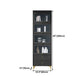 Modern Style Bookcase Standard Closed Back Wooden Bookshelf with Doors Clearhalo 'Bookcases' 'furn' 'furn_bookcases' 'Furniture' 'Office Furniture' 1200x1200_ed97c76f-7145-4cac-9899-64e3ce094d97