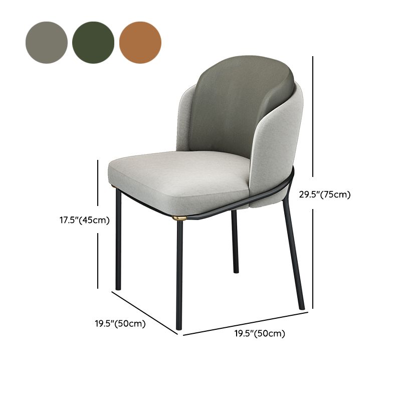 Contemporary Stone Dining Set 1/4/5 Pieces Round Dining Table Set with Padded Chairs Clearhalo 'Dining Room Sets' 'Dining Tables & Seating' 'dining_room_set' 'furn' 'furn_dining_room_set' 'Furniture' 'Kitchen & Dining Furniture' 1200x1200_ed9b17c2-1dbb-4ca2-b91c-19fadc010437