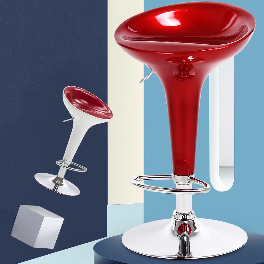Modern Liftable Rotatable Counter Stool Steel Household Bar Stool with Pedal Clearhalo 'Bar Furniture' 'Bar Stools' 'bar_stools' 'furn' 'furn_bar_stools' 'furniture_bar_stools' 'Kitchen & Dining Furniture' 'kitchen&dining_furn' 'kitchen' 'kitchen_furn' Furniture' 1200x1200_ed9e1484-75a2-4f1f-a88c-6b73308aa016