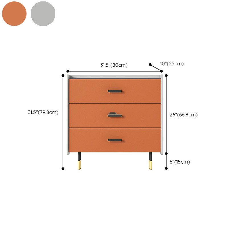 9,75-Zoll-Breite Aufbewahrungstorte Brustkommode moderne Steinspeicher Brust