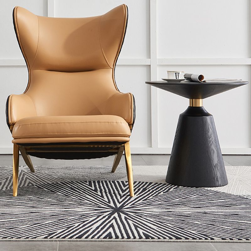 Contemporary Solid Wood Pedestal Round Living Room Side End Table Clearhalo 'Coffee & Accent Tables' 'End & Side Tables' 'end_side_tables' 'furn' 'furn_end_side_tables' 'Furniture' 'Living Room Furniture' 1200x1200_ed9ef7ce-d589-43bf-ac0e-5db6f73e2025