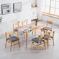 Minimalist Style Solid Wood Dining Room Set with Traditional Height Table and 4 Legs Base Clearhalo 'Dining Room Sets' 'Dining Tables & Seating' 'dining_room_set' 'furn' 'furn_dining_room_set' 'Furniture' 'furniture_dining_room_set' 'Kitchen & Dining Furniture' 'kitchen&dining_furn' 'kitchen' 1200x1200_ed9fed88-d91e-4a88-a4cc-f66e0abb5b6c