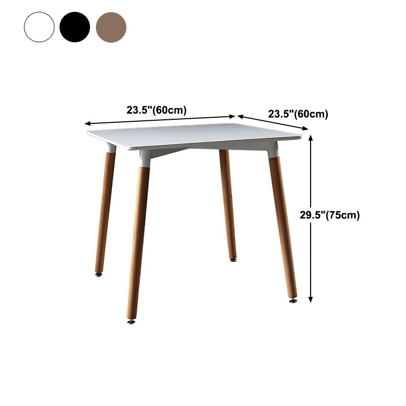Industrial Square Dining Table Wooden Dining Table with 4 Legs for Dining Room Clearhalo ' dining_table' 'Dining Tables & Seating' 'Dining Tables' 'furn' 'furn_dining_table' 'Furniture' 'furniture_dining_table' 'Kitchen & Dining Furniture' 'kitchen&dining_furn' 'kitchen' 'kitchen_dining_table' 1200x1200_eda42759-f5c6-4ea1-a23c-86807554252d